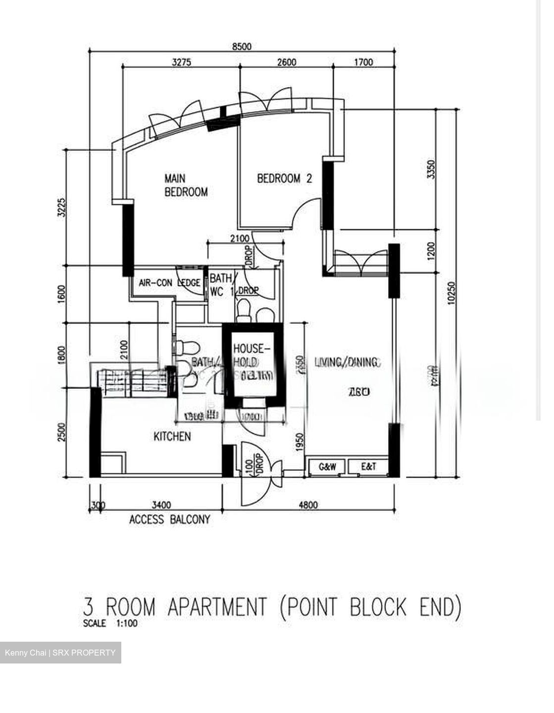 Blk 26C Membina Court (Bukit Merah), HDB 3 Rooms #545072641